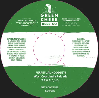 Perpetual Noodle'n label