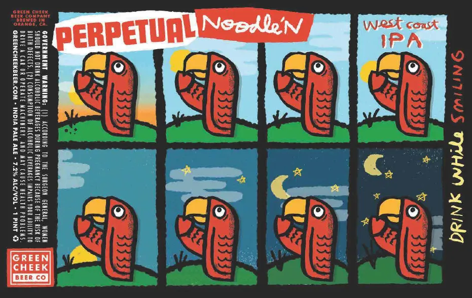 Perpetual Noodle'N label