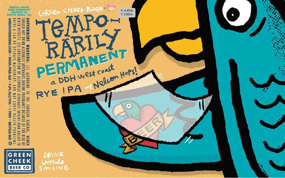 Temporarily Permanent — full label as filed with TTB