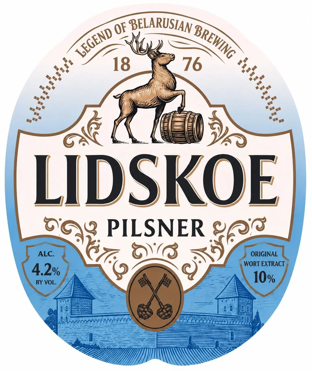 Lidskoe Pilsner — full label as filed with TTB