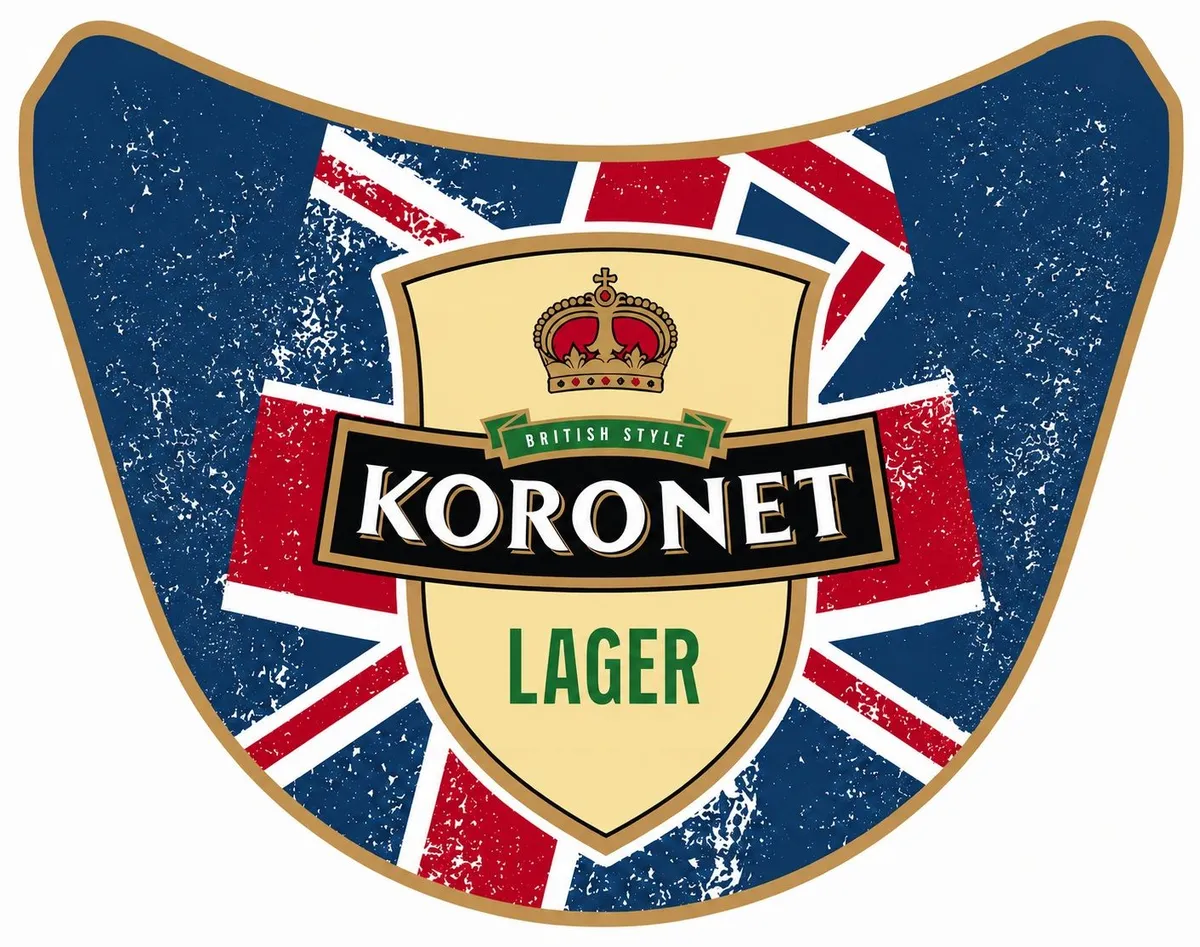 Koronet British Style Lager — full label as filed with TTB