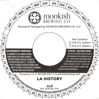 LA History label