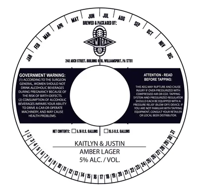Kaitlyn & Justin label