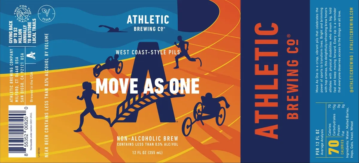 Move As One — full label as filed with TTB