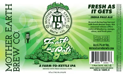Fresh As It Gets label