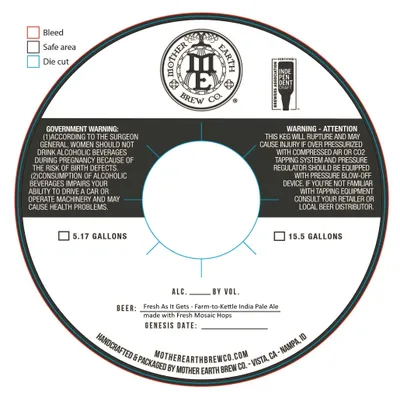 Fresh As It Gets label