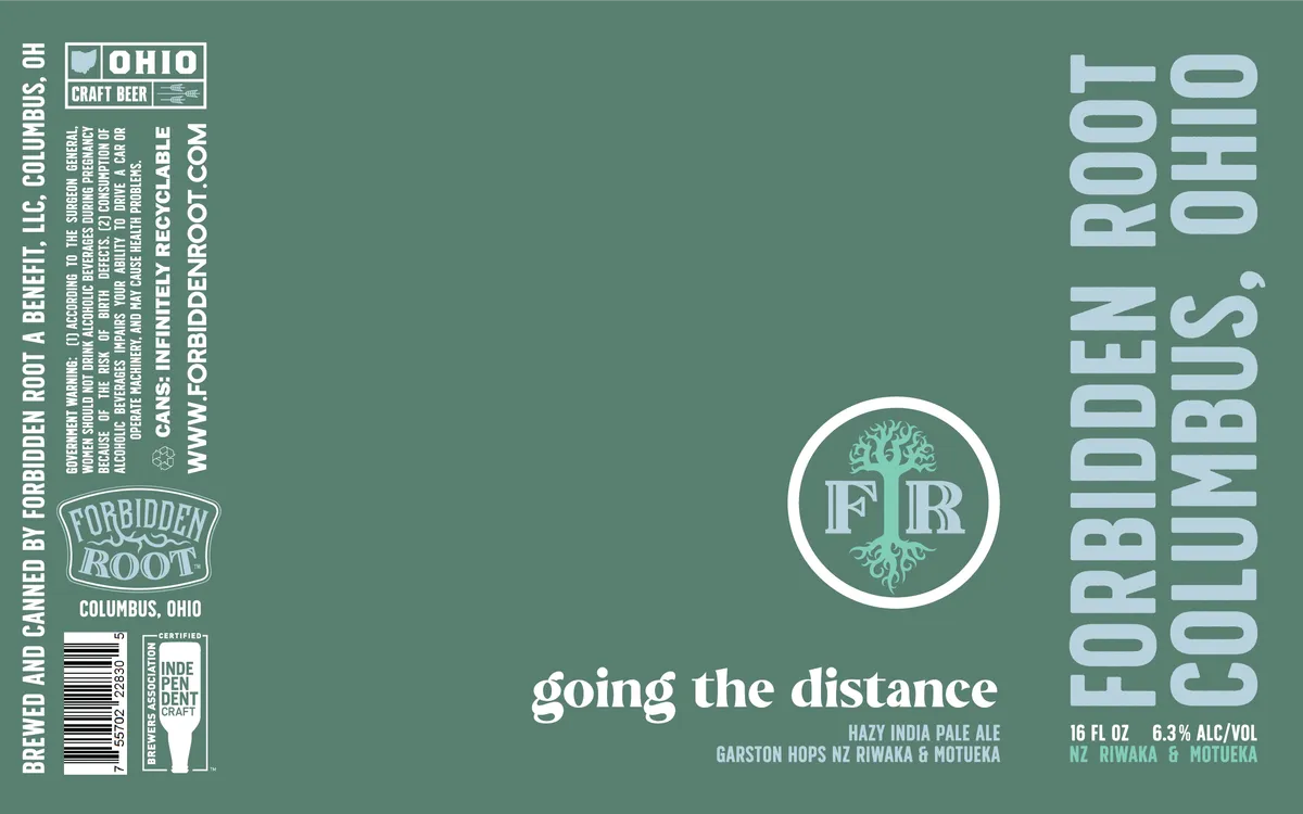 Going The Distance — full label as filed with TTB