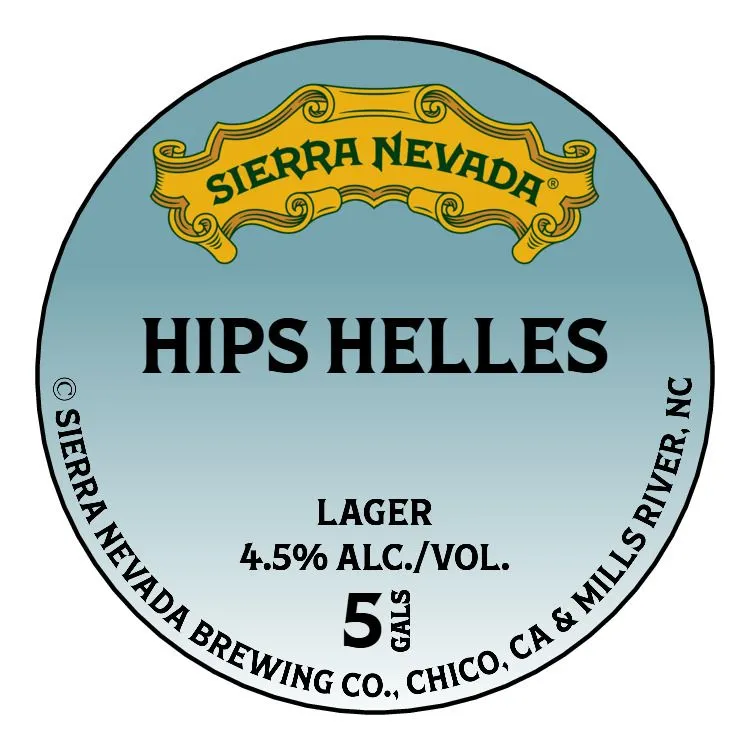 Hips Helles — full label as filed with TTB