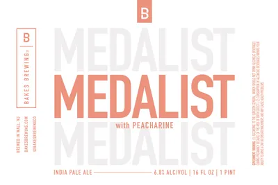 Medalist with Peacharine label