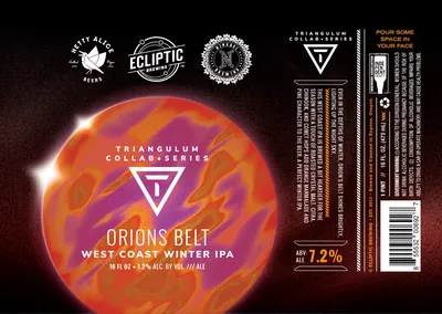 Orions Belt label