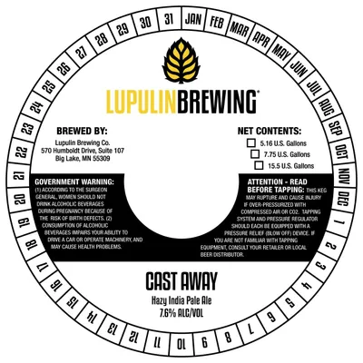 Cast Away label