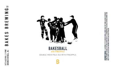 Bakesball with Pineapple label