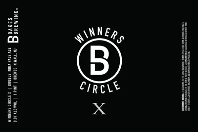 Winners Circle X label