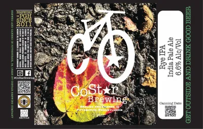 Rye IPA label