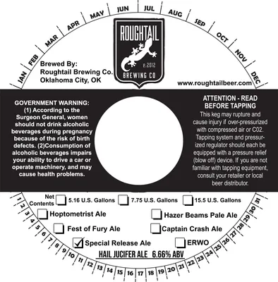 Hail Jucifer Ale label