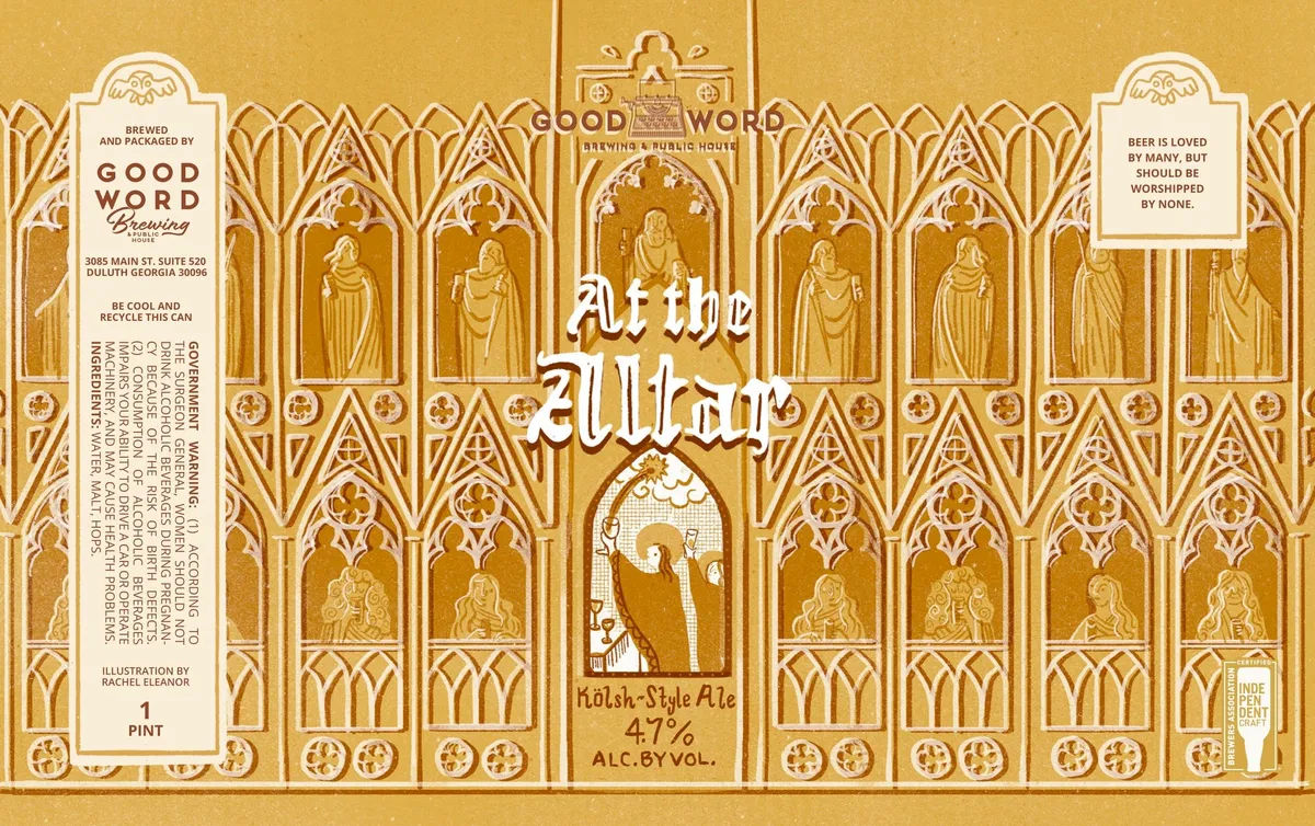 At The Altar — full label as filed with TTB