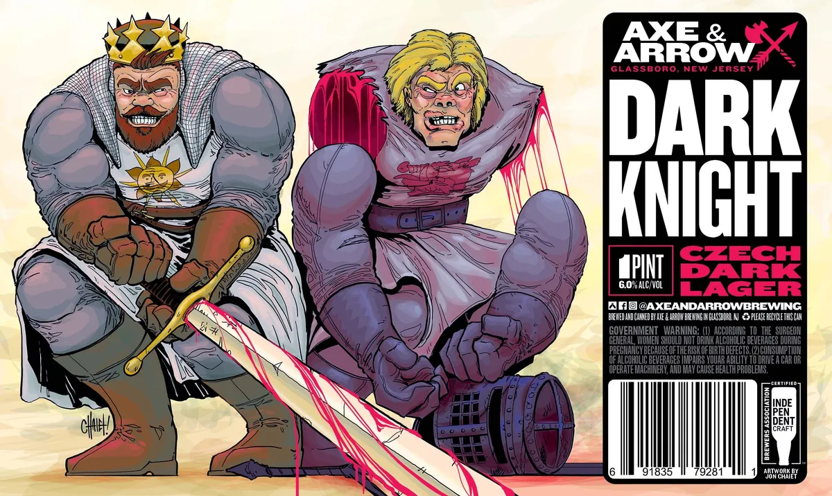 Dark Knight — full label as filed with TTB