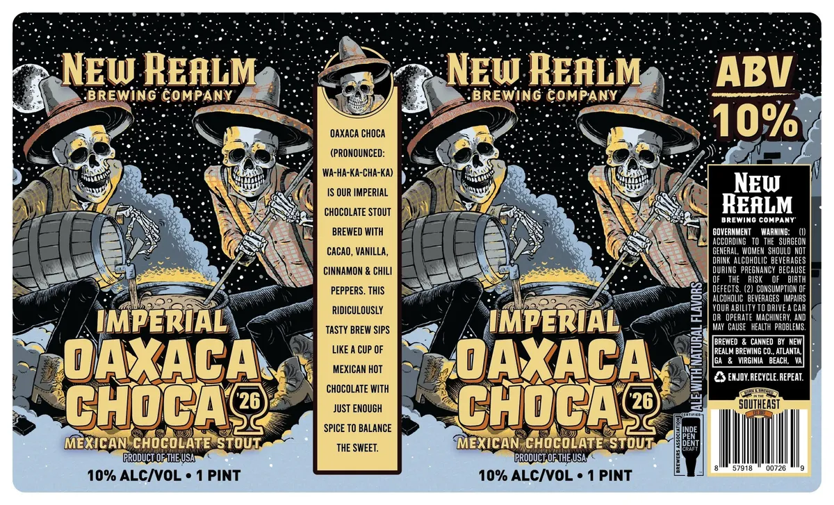 Imperial Oaxaca Choca — full label as filed with TTB