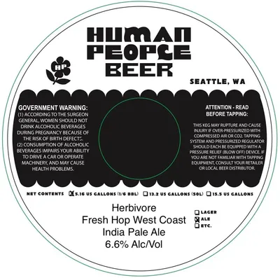 Herbivore label