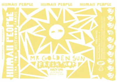 Mr Golden Sun label