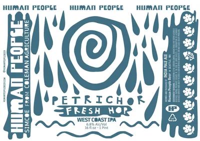 Petrichor label
