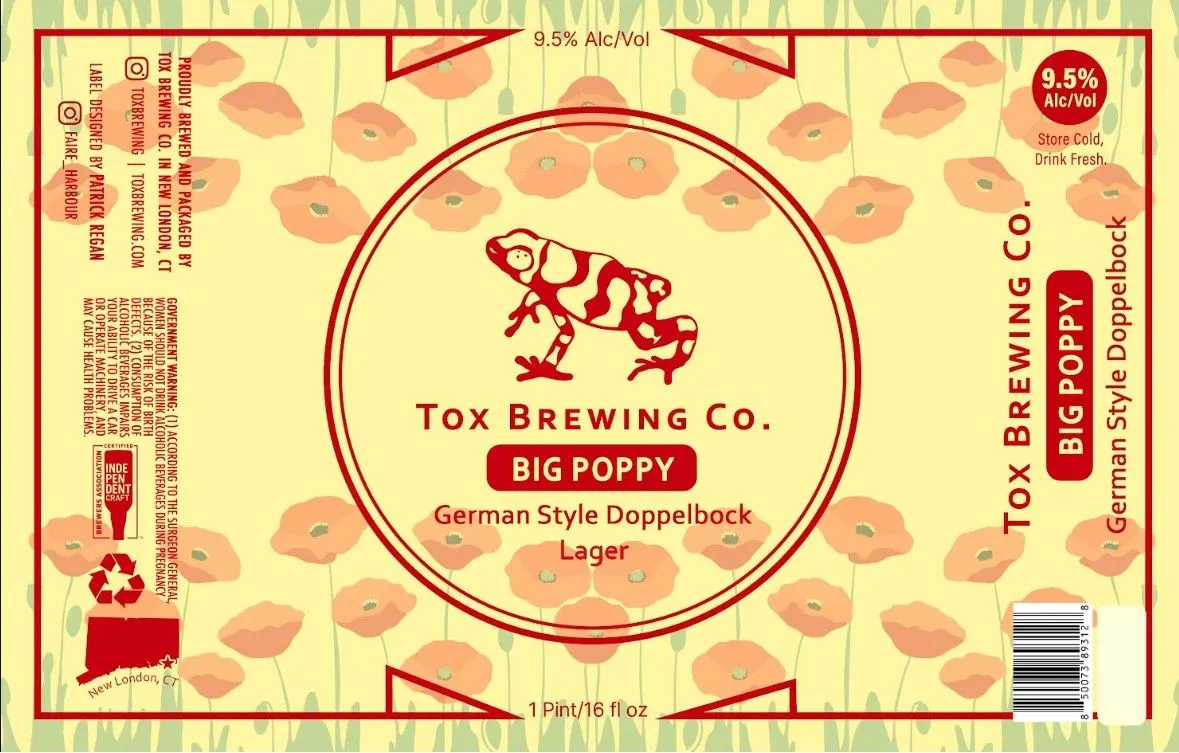 Big Poppy label