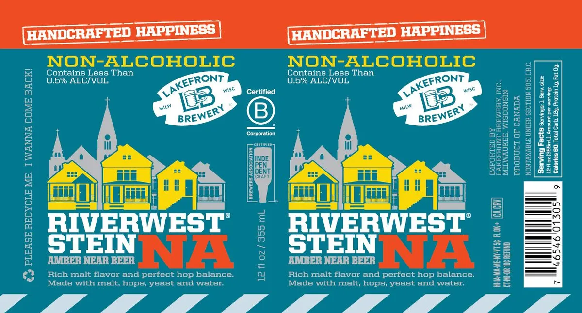 Riverwest Stein NA — full label as filed with TTB