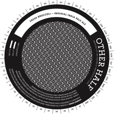 Fresh Broccoli label