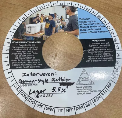 Interwoven: German-Style Rotbier label