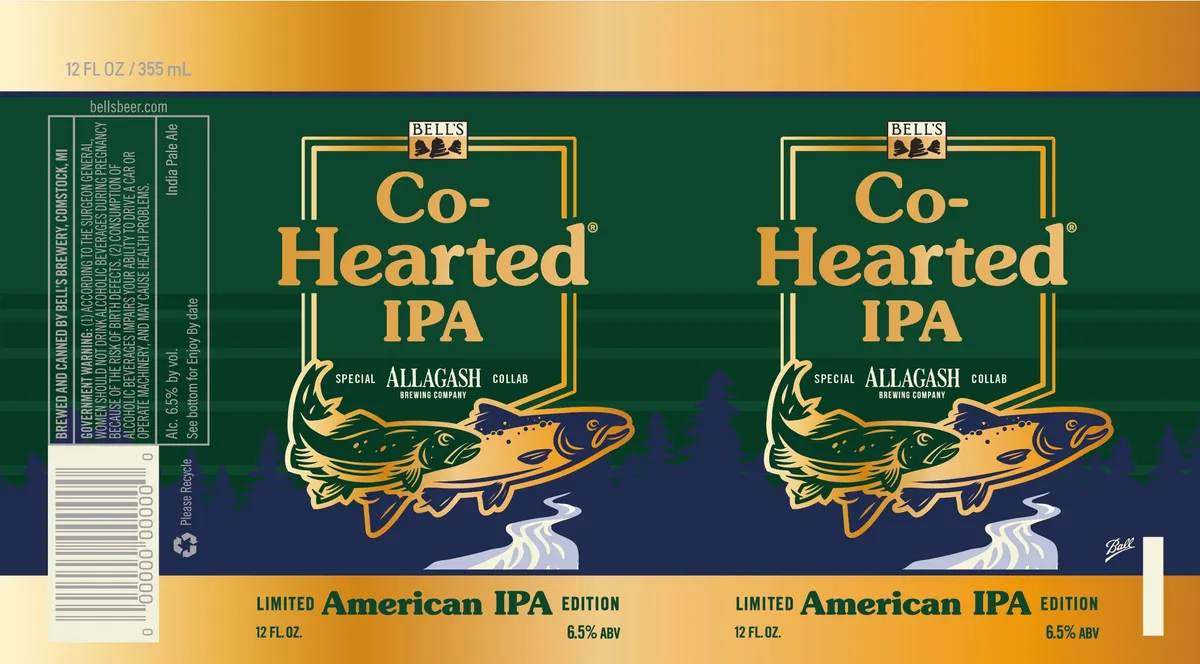 Co-Hearted IPA label