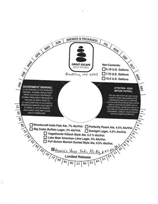 Howie's Haze India Pale Ale label