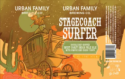 Stagecoach Surfer label