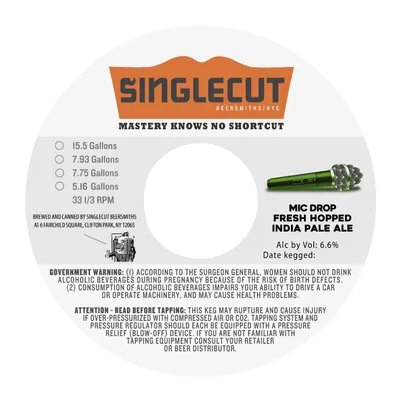 Mic Drop label