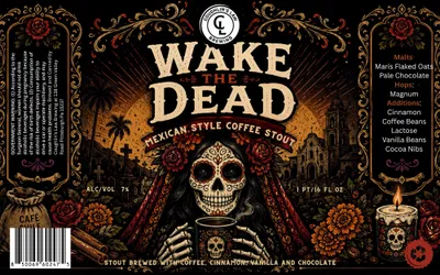 Wake the Dead label