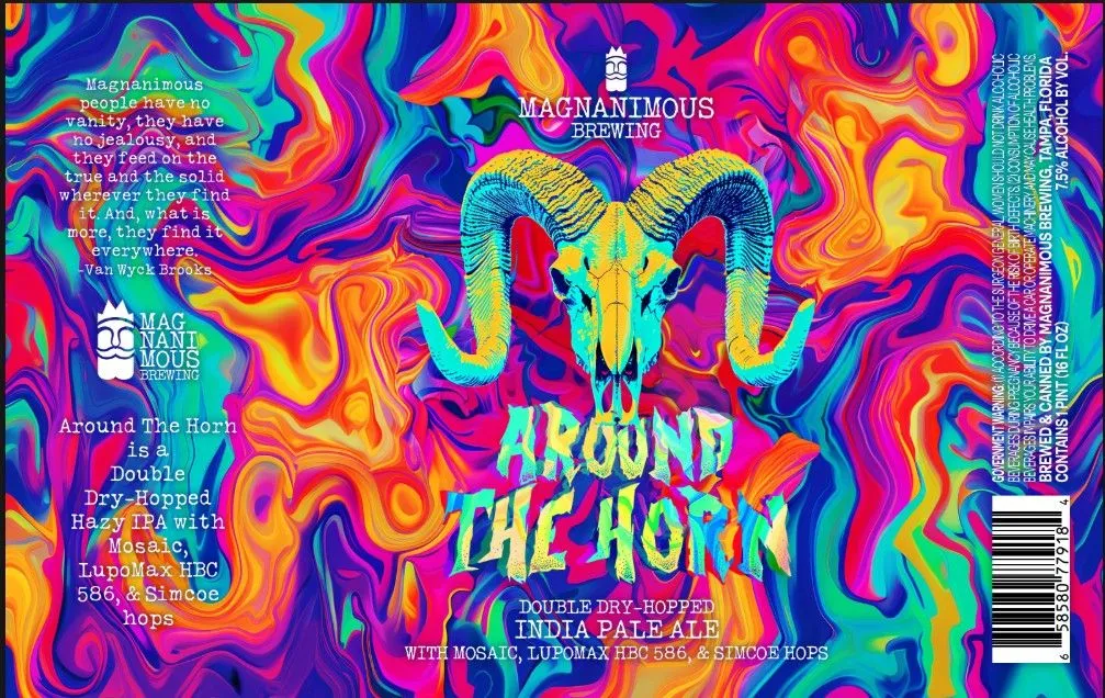 Around The Horn — full label as filed with TTB