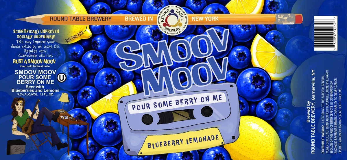 Smoov Moov Pour Some Berry On Me — full label as filed with TTB