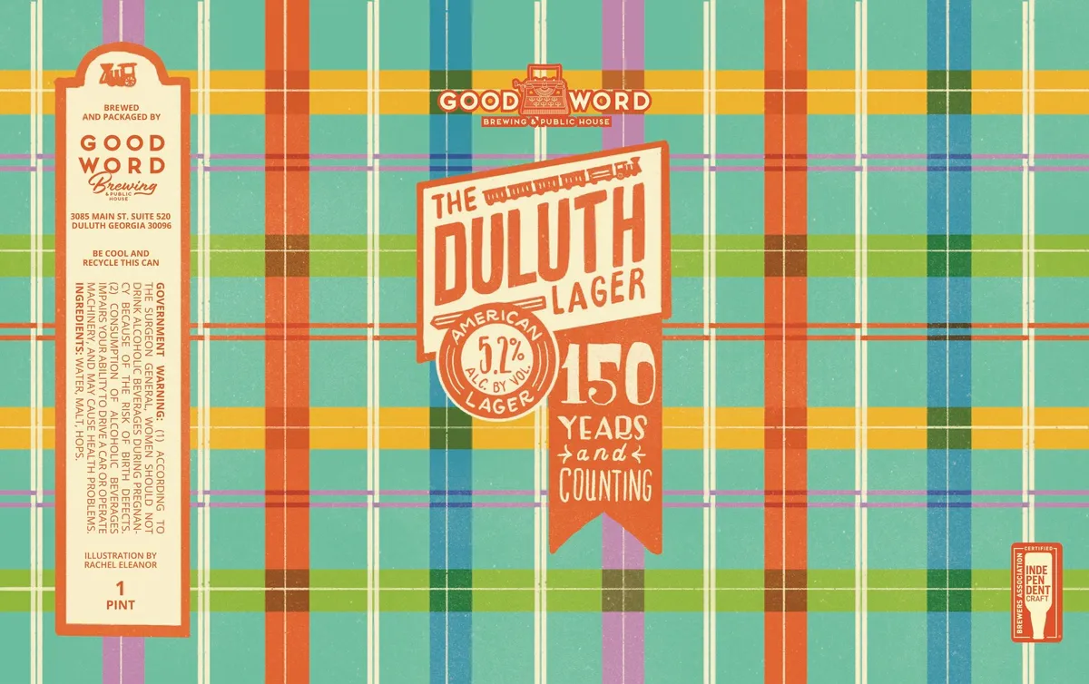 The Duluth Lager — full label as filed with TTB