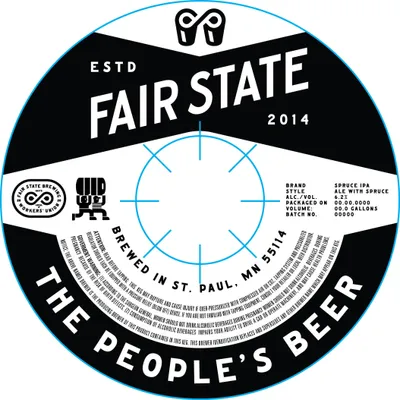 Spruce IPA label