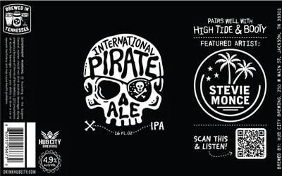 International Pirate Ale label