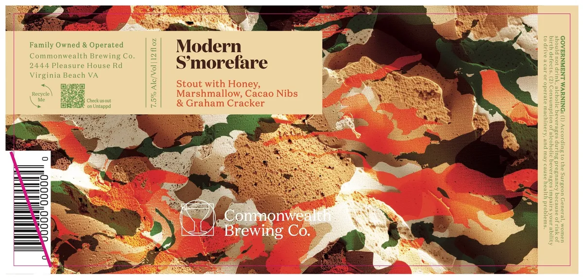 Modern S'morefare — full label as filed with TTB