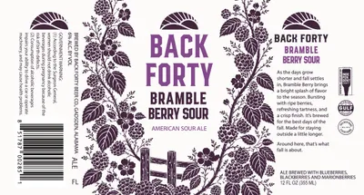 Bramble Berry Sour label