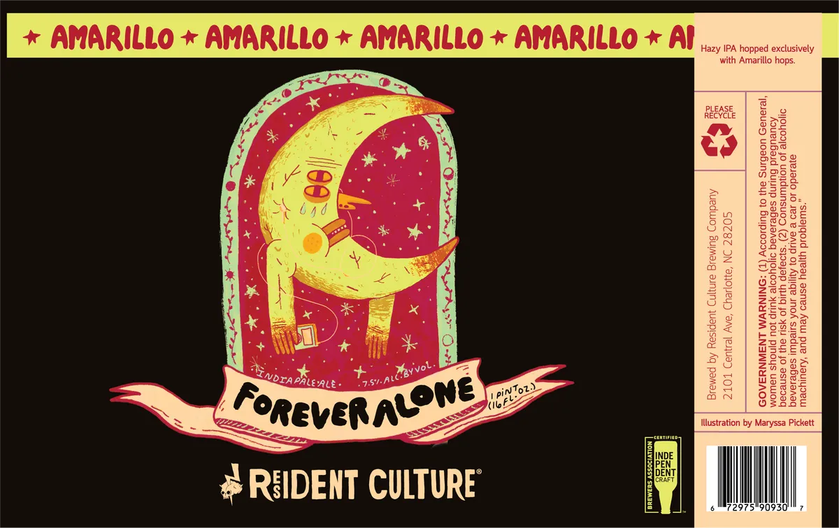 Amarillo label