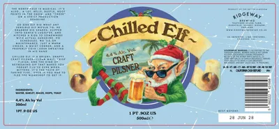 Chilled Elf label