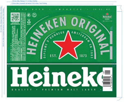 Heineken Original label
