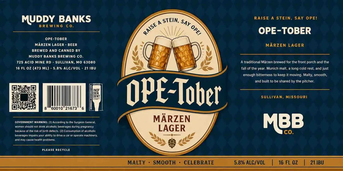 Ope-Tober — full label as filed with TTB