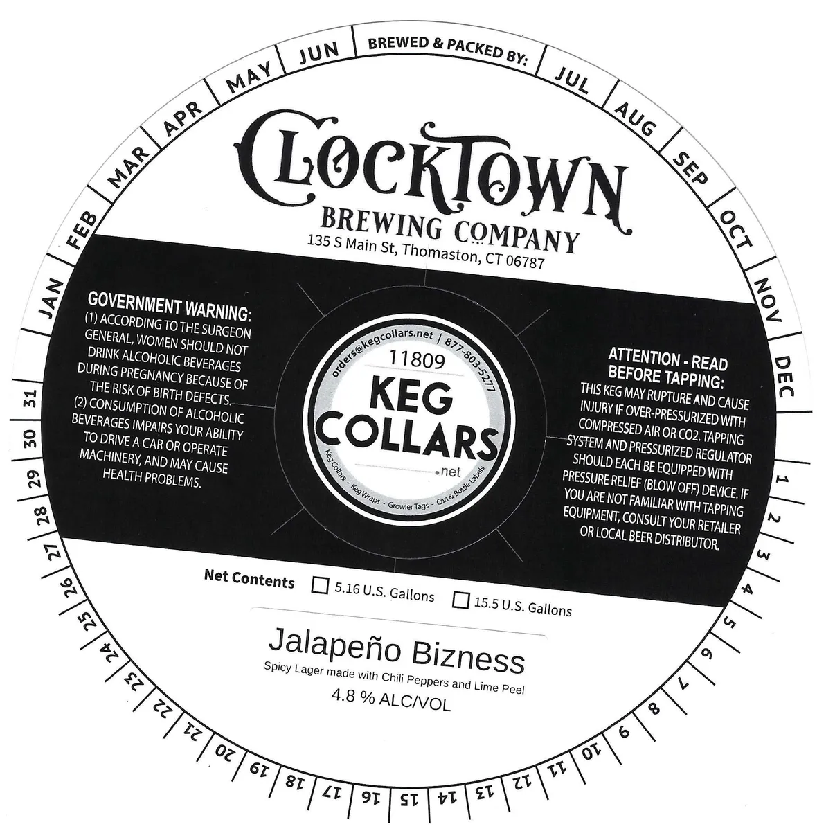Jalapeño Bizness label art — JALAPEÑO BIZNESS