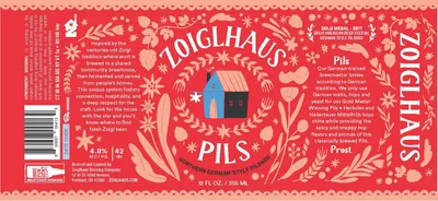 Zoiglhaus Pils label