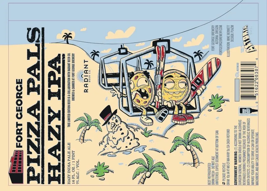 Pizza Pals — full label as filed with TTB