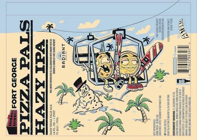 Pizza Pals label