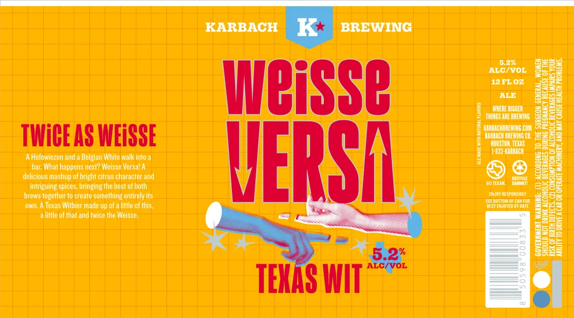 Weisse Versa label